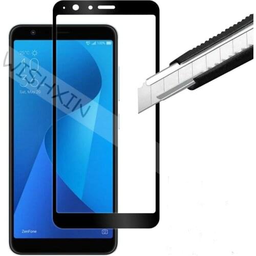Tempered Glass For Asus Zenfone Max Plus M1 Screen Protector Asus Zenfone Max Plus M1 ZB570TL X018D X018DC Glass Full Cover Film