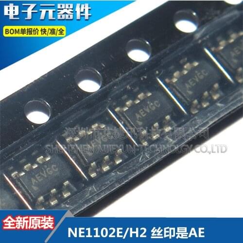 50PCS 100% New and original NE1102E-H2 SilkscreenAE SOT23-6 in stock