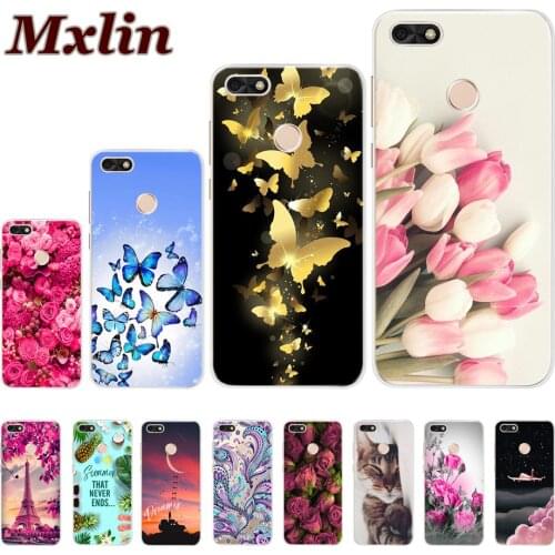 For Huawei Nova Lite 2017 Case 5.0" Cute Painting Silicone Soft TPU Cover For Huawei P9 lite Mini Case Bumper Y6 Pro 2017 Fundas