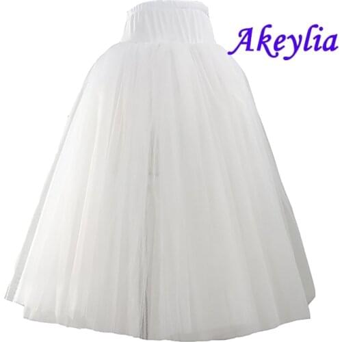 White Romantic Ballet Tutu Half Tutu Girls Long Skirts With Build In Breif Professional Half Ballet Tutus Adult Tutu Skirt
