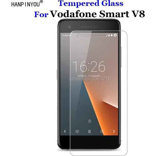 For Vodafone Smart V 8 Tempered Glass 9H 2.5D Premium Screen Protector Film For Vodafone Smart V8 5.5"