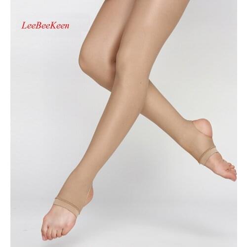 Ballet Dance Pantyhose Hose Ballet Dance Tights Girls Professional Convertible footed Ballet Tights Adult Seamless Nylon Spandex