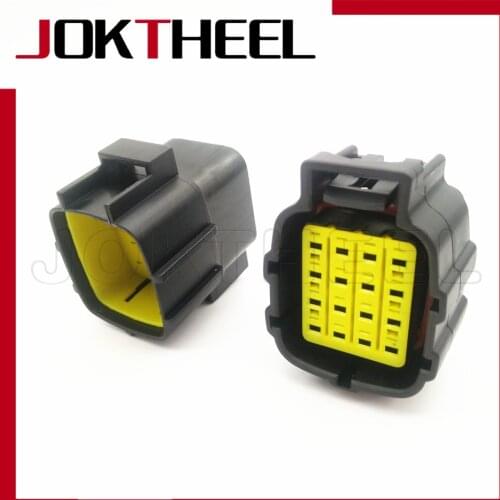 1-20 set kit 16 Pin way 368047-1 368050-1 Tyco AMP Denso square male female electrical oxygen sensor auto wire connector plug