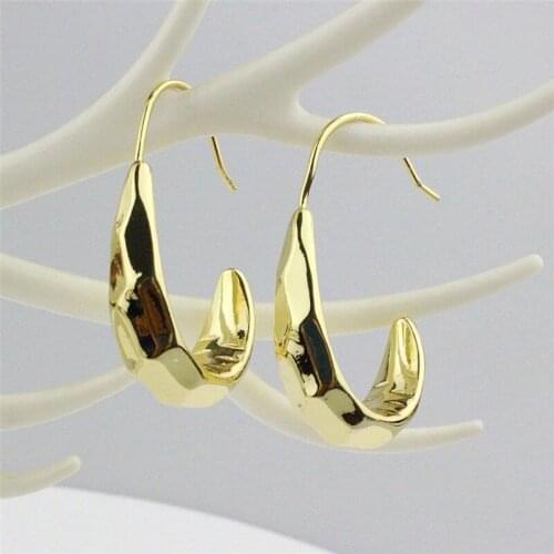 5pair/lot Fashion plated earring,plated copper cute shape hoops stud,new women love earrings wholesale