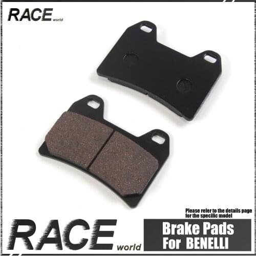 Motorcycles Front / Rear Brake Pads For BENELLI Uno C 250 2013 BN 600 GT 2014 TNT 1130 Cafe Racer 2005 Tornado 900 2002