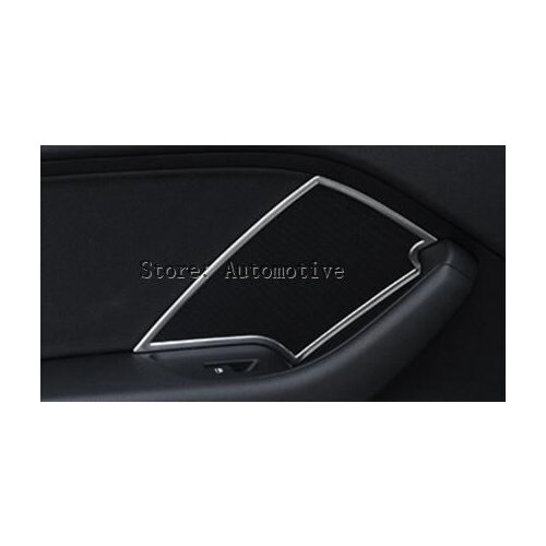 Interior Rear Door Small Speaker Cover Trim For Audi A3 8V 2014-2015 2pcs