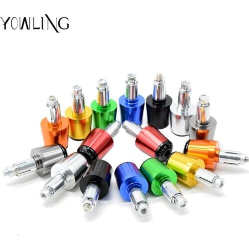 7/8'' 22mm CNC motorcycle handlebar handle bar grips ends for SUZUKI GSXR 1100 GSXR 600 K6 GSXR 750 GSXR 1000 K7 K9 GSXR1000