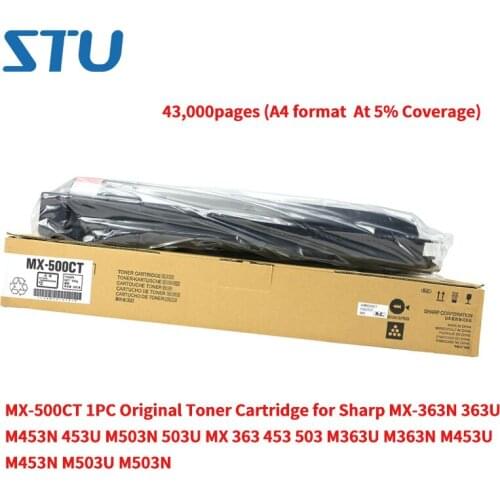 MX-500CT 1PC Original Toner Cartridge for Sharp MX-363N 363U M453N 453U M503N 503U MX 363 453 503 M363U M363N M453U M503U M503N