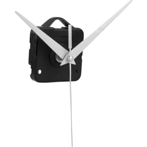 Plastic Clockwork White Shaft Mechanism Motor Watchmaker DIY Repair Parts