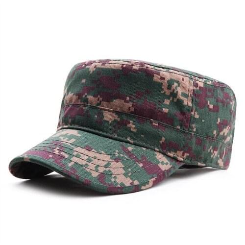 Adults flat caps outdoor camouflage military caps casual sunscreen sun hats