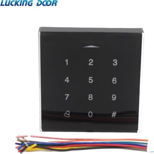 Backlight Touch Access Controler 125khz RFID Card Access Control keypad EM card reader Door Lock opener wiegand 26 output