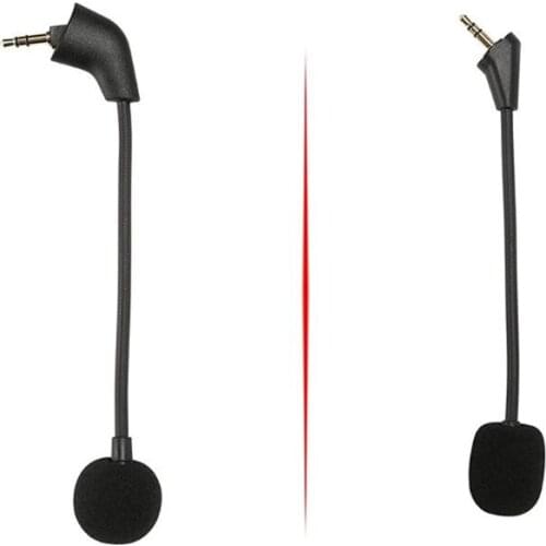 Portable Headphone Microphone for HYPERX Cloud II Core Silver Gaming Alpha S Accessories Kit