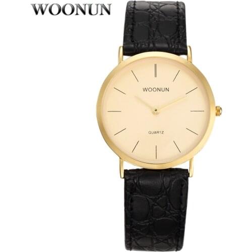 Promation Price 2020 Hot Selling Men Gold Watches Casual Men Watches Leather Quartz Watches Thin Mens Watches relogio masculino