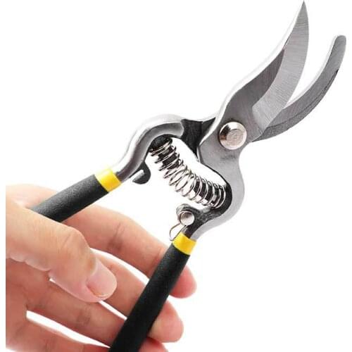 Stainless Steel Garden Pruners Pruning Shears Fruit Picking Scissors Weed Household Potted Branches Scissors for Bonsai Tools
