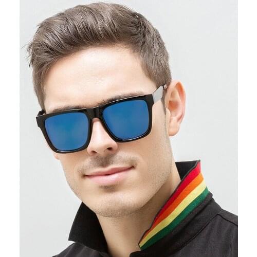 Polarized Sunglasses Men Women Retro Sun Glasses Male Female Eyewear Driving Square Frame Sun Glasses Male UV400 Driver Goggle