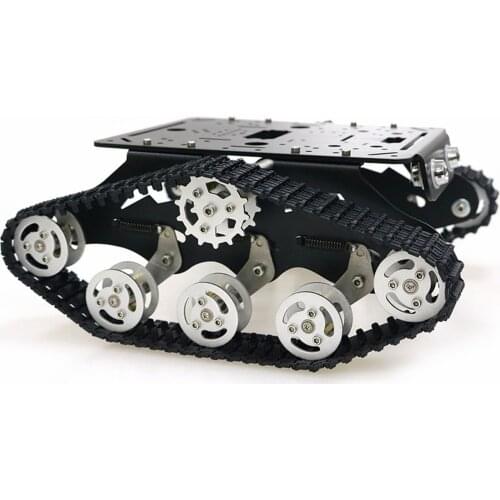 TS300 Tracked Robot Smart Car Platform with Damping Effect System for Arduino Raspberry Pi DIY Kit STEM Education