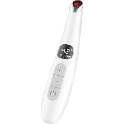 USB Rechargeable Eye Massager Electric Eye Massage Anti-Wrinkle Anti-Aging Eye Care LED Screen Thermal Massage