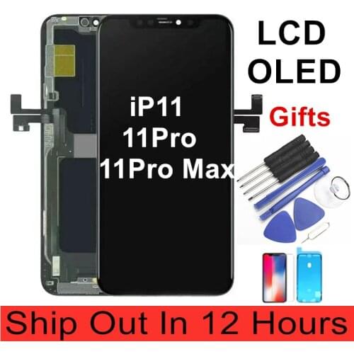 OLED LCD Display For iPhone X 11Pro Max LCD GX Display Touch Screen Digitizer Assembly LCD For iPhone X 11 Pro Screen