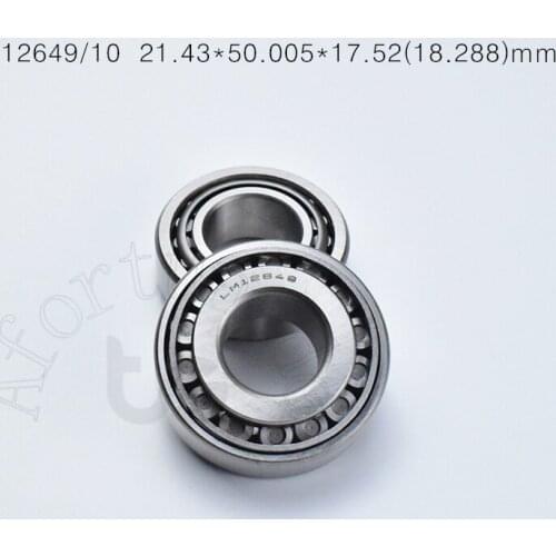 12649 21.43*50.005*17.52(18.288)mm free shippping bearing LM12649/10 Tapered roller bearing Special bearings for automobiles