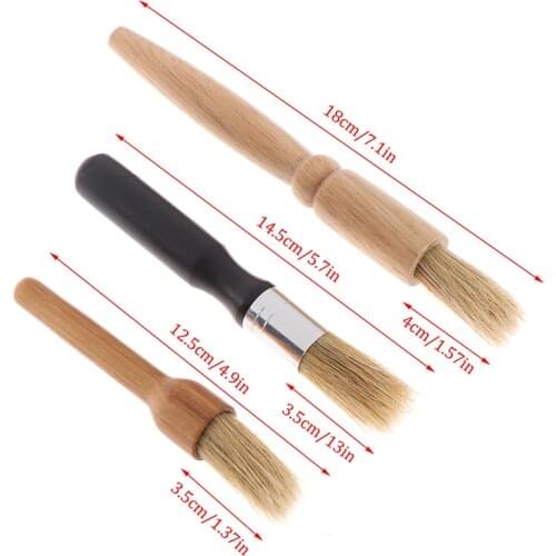 3Sizes Coffee Grinder Brush Cleaning Brush Espresso Brush Accessories For Bean Grain Coffee Tools