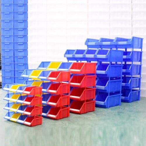 5PCS Plastic Hardware Component Storage Box Parts Container Combination Toolbox Screws Nails Beads Storage Bin Drill Bit Case