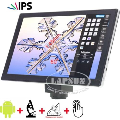9.7 inches IPS 2048*1536 Retinal Screen Touch Screen Android Pad Measuring function + C-mount 5.0MP Digital Microscope Camera