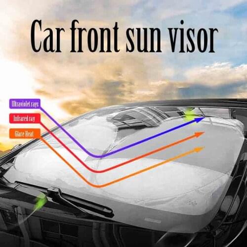 For Toyota RAV4 2020 Car Sunshield Front Block Sun-proof Heat-insulating Sun Visor Sunshade Accessories