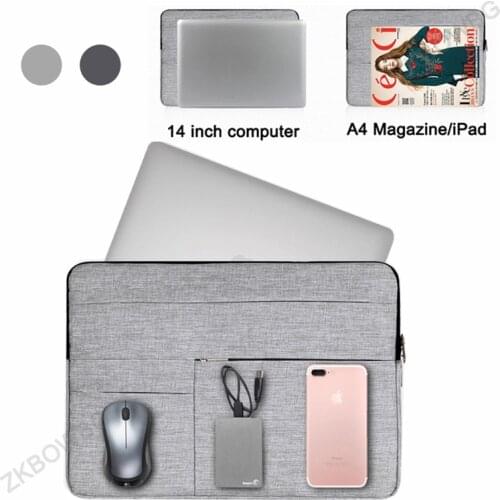 Laptop Sleeve Case for HP Macbook Air Pro 11 12 13.3 14 15 inch Pouch Shell Thinkpad T480 Computer Dell Lenovo ASUS Chromebook