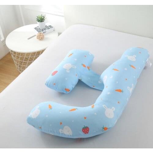 H Type Belly Support Side Sleepers Body Pillow Pregnancy Pillows Protect Waist Cotton Maternity Sleeping Support Cushion