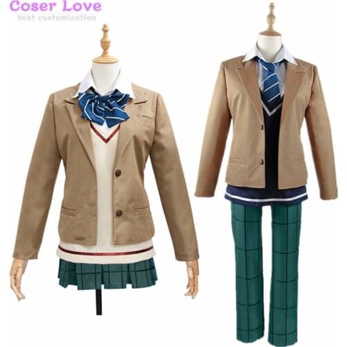 The Anonymous Noise Arisugawa Nino Suguri Miou Yuzuriha Kanade Kurose Ayumi Cosplay Costume Halloween Christmas Costume