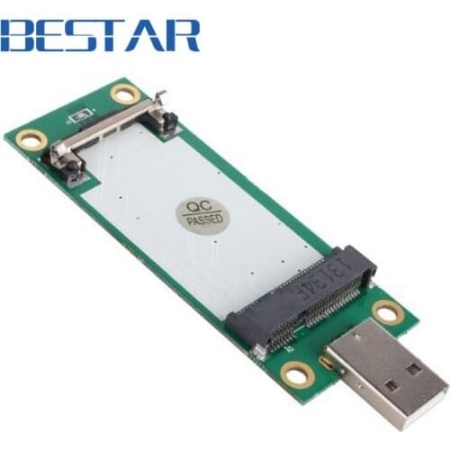 Mini PCI-Express pcie pci express PCI-E Wireless WWAN to USB Adapter Card with SIM Card Slot Module Testing Tools