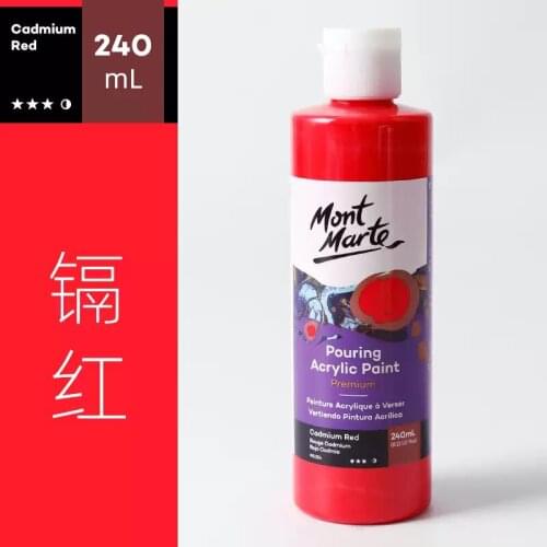 240ml DIY Pouring Acrylic Paint Set Art Fluid Acrylic Paints For Painting Crafts Medium Canvas For Painting Oil Drawing