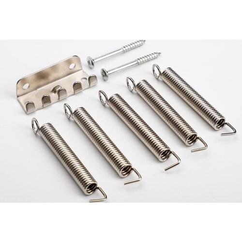 Electric Guitar Tremolo Springs&Claw&Screws Electric Guitar Replacement Parts for Tremolo Bridge Parts