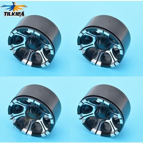 Rc Car D90 Axial SCX10 Rock Crawler Beadlock Alloy Wheel Rim Aggravated Edition Upgrade Parts