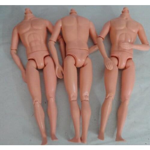 AILAIKI Best Selling Prince Ken Male Doll Body Joints 1/6 Man Naked Body For Dolls DIY Plastic Naked Male Doll Body Boy Toys