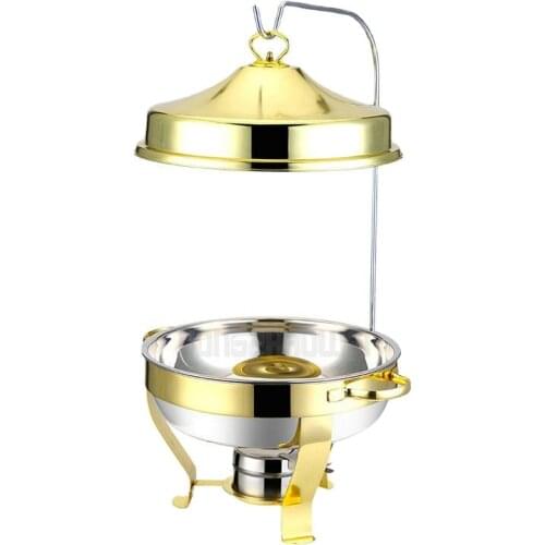 Alcohol Stove Small Hot Pot D1 Sectional Stainless Steel Alcohol Pot Alcohol Stove Hotel round Stainless Steel Alcohol