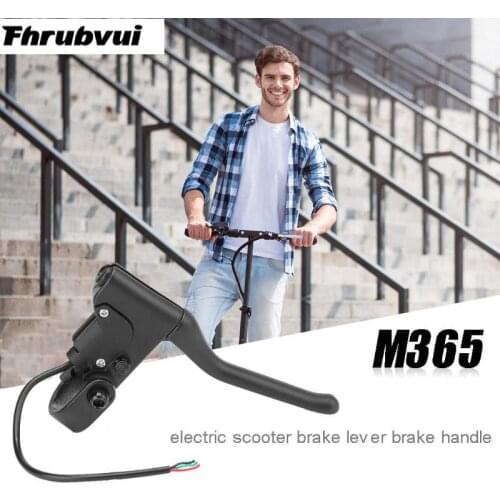 Electric Scooter Brake Handle with Line for Mijia M365 PRO Aluminum Alloy Brake Lever Skateboard Riding Accessories