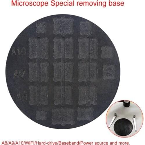 UANME removing glue base microscope resistant groove for iphone A8 A9 A10 IC CHIP High temperature resistance working table
