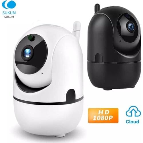 YCC365 PLUS Smart Video Surveillance Camera 1080P Cloud IP Camera Auto Tracking Mini Wireless WiFi Camera CCTV baby Monitor