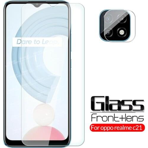 For Realme C21Y Glass Camera Tempered Glas For Oppo RealmeC21 Y RMX3261 6.5" Realmy Realmi C 21 Screen Protector Protective Film