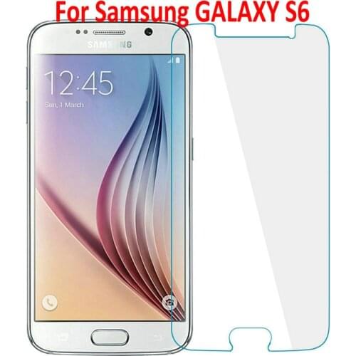 9H Tempered Glass Protective Film For Samsung GALAXY S6 S 6 G9200 G920 Tempered Glass Screen Protector For Samsung GALAXY S6