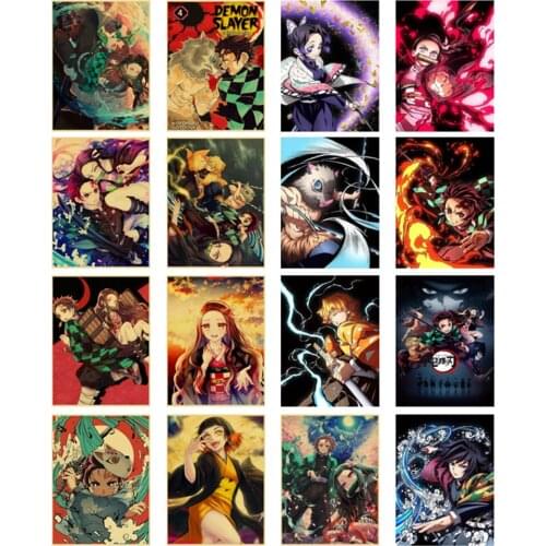 Demon Slayer:Kimetsu no Yaiba Tanjirou Nezuko Diamond Painting Cartoon Embroidery 5d DIY Cross Stitch Handmade Unique Gift