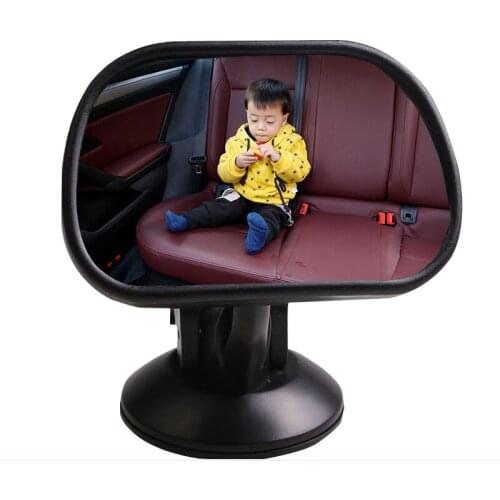 Car rear seat baby viewing mirror mini mirror revolving safety surveillance mirror