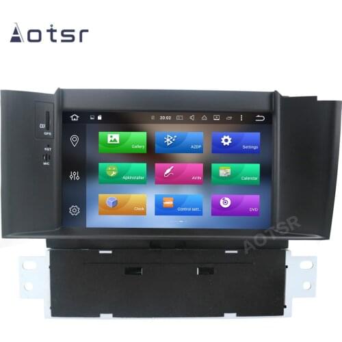 AOTSR Android 10 Car Radio For Citroen C4 C4L DS4 2011 - 2016 Central Multimedia Player GPS Navigation DSP IPS Stereo Autoradio
