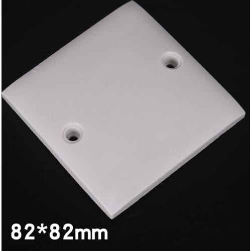 10pcs White Cover Sheet Plastic Cover Sheet Blank Panel for Engineering Whiteboard