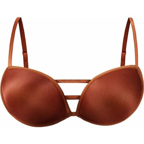 Cheap Latin Dance Bra For Lady Black Elastic Cotton S-XL Size Cup Bras Women Female Party Stage Dance Brassiere Accessories 1068