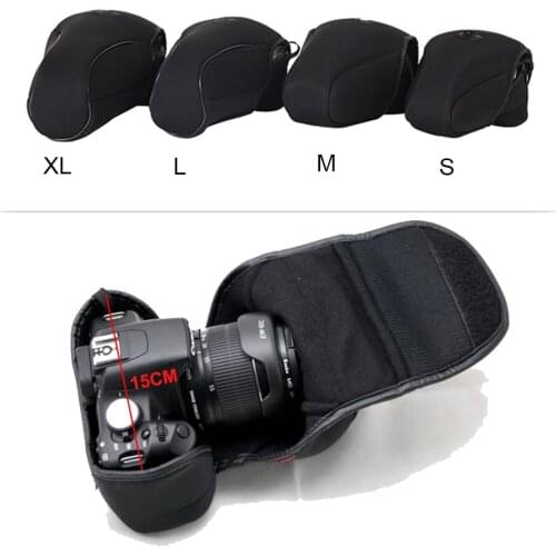 DSLR Camera Sleeve Liner Bag For Canon 1300D 1200D 1100D 800D 750D 760D 700D 5D4 5D3 5D2 100D 200D 80D 70D 60D 77D 7D 7D MarkII