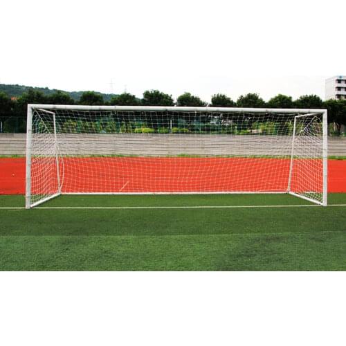 Quality Polyethylene Standard Meshes Thicked Cord Full Size Soccer Net For Soccer Goal Post Junior Sports Training Football Net