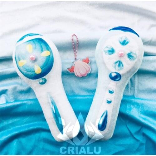 Mermaid Melody Pichi Pichi Pitch Lucia Nanami Rina Toin Hanon Hosho Cosplay Microphone Stuffed & Plush Cartoon Doll Cosplay Prop