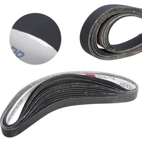 15Pcs 1Inch 600/800/1000 Grit Sanding Belts Polishing Grinding Machine Grinder Accessoires DIY Sander Belt Abrasive Belts